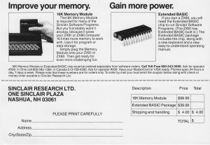 zx80 rom ram replacement