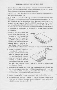 zx80 rom replacement